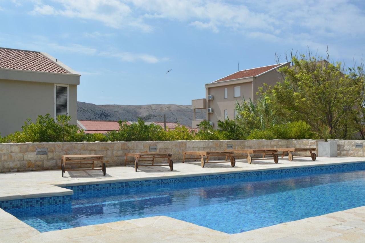 Villa Antea - Modern House With Pool Pag Town Exterior photo